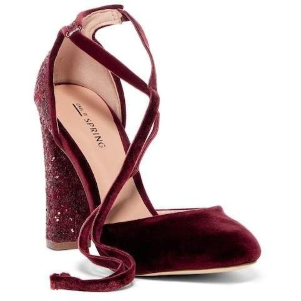 New Call It Spring Abigodda Heels Purple Size 9